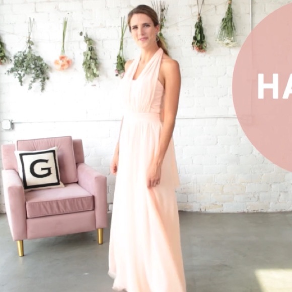 Mauve Formal convertible dress - Picture 4 of 9